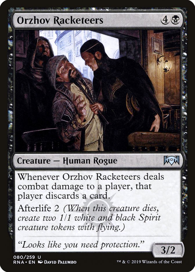 Orzhov Racketeers [Ravnica Allegiance] | Rock City Comics