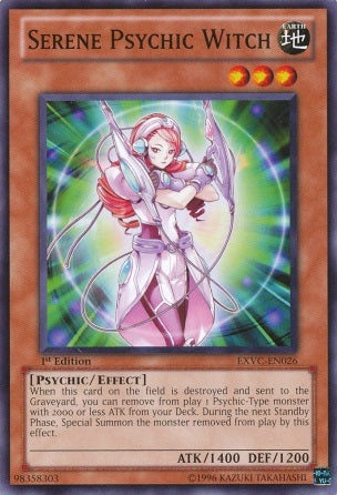 Serene Psychic Witch [EXVC-EN026] Common | Rock City Comics