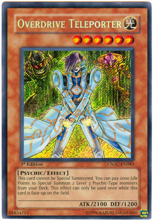 Overdrive Teleporter [CSOC-EN083] Secret Rare | Rock City Comics