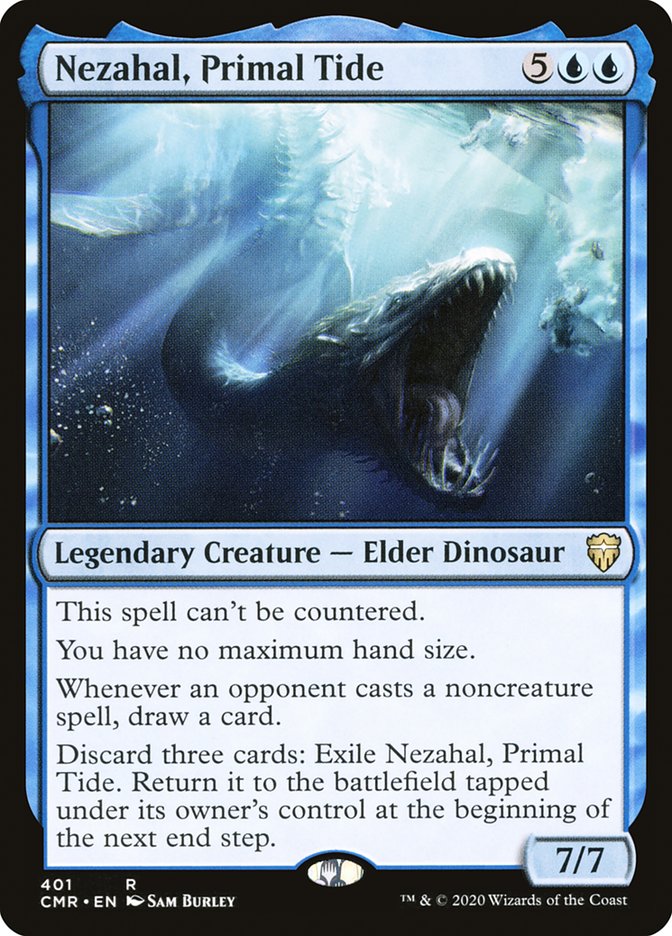 Nezahal, Primal Tide [Commander Legends] | Rock City Comics