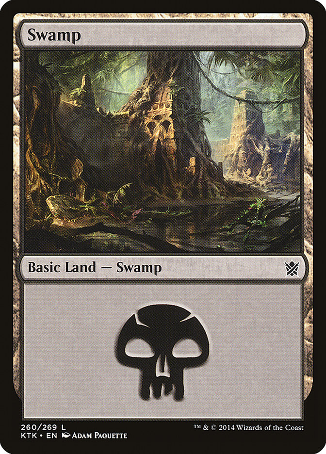 Swamp (260) [Khans of Tarkir] | Rock City Comics