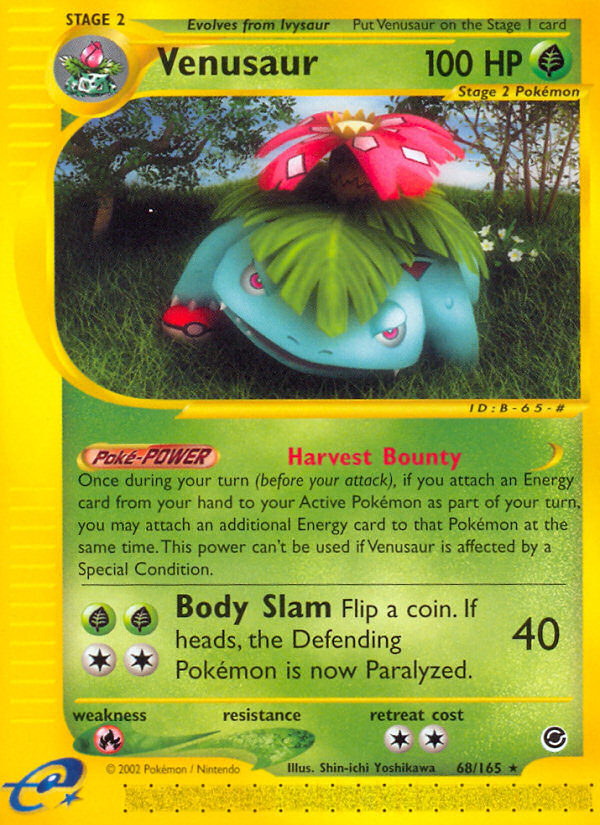 Venusaur (68/165) [Expedition: Base Set] | Rock City Comics