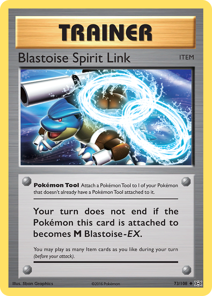 Blastoise Spirit Link (73/108) [XY: Evolutions] | Rock City Comics