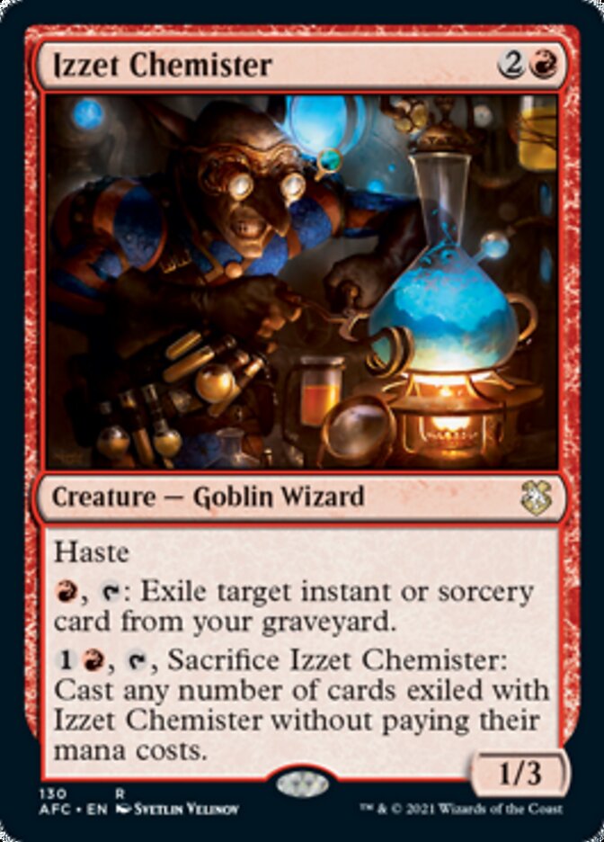 Izzet Chemister [Dungeons & Dragons: Adventures in the Forgotten Realms Commander] | Rock City Comics