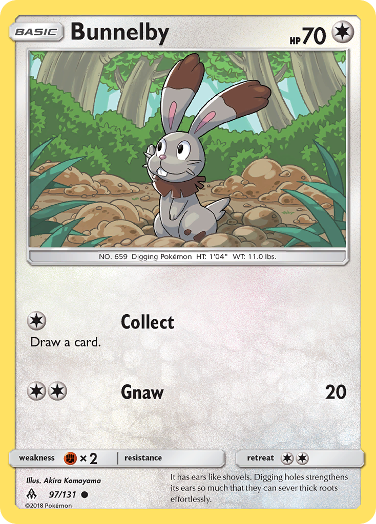 Bunnelby (97/131) [Sun & Moon: Forbidden Light] | Rock City Comics