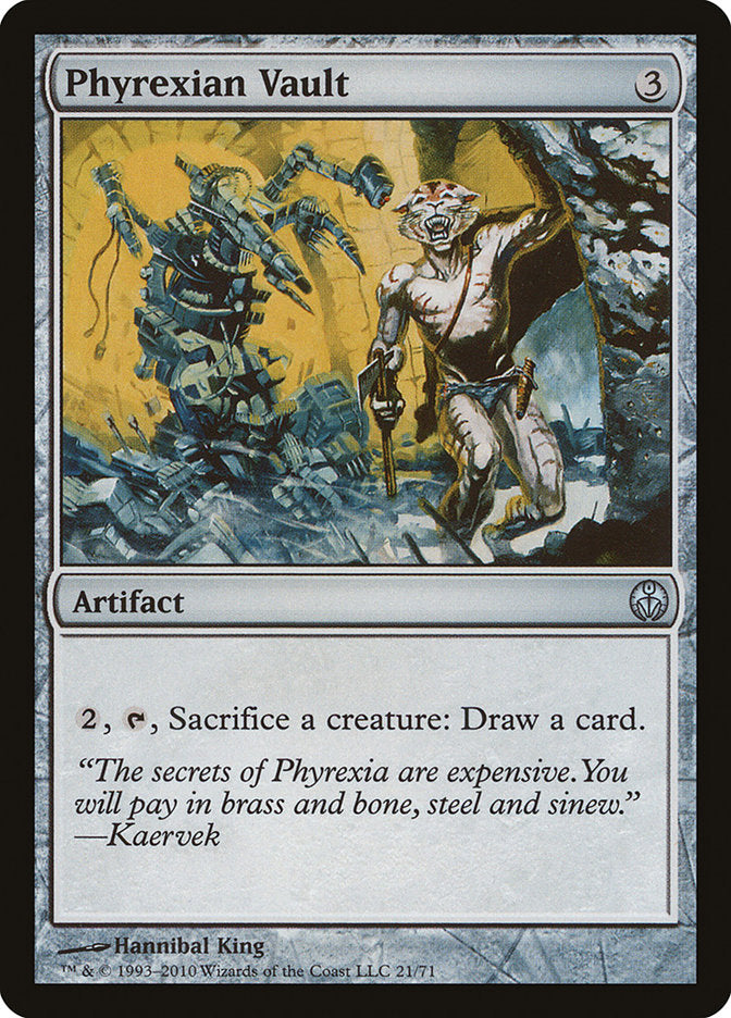 Phyrexian Vault [Duel Decks: Phyrexia vs. the Coalition] | Rock City Comics