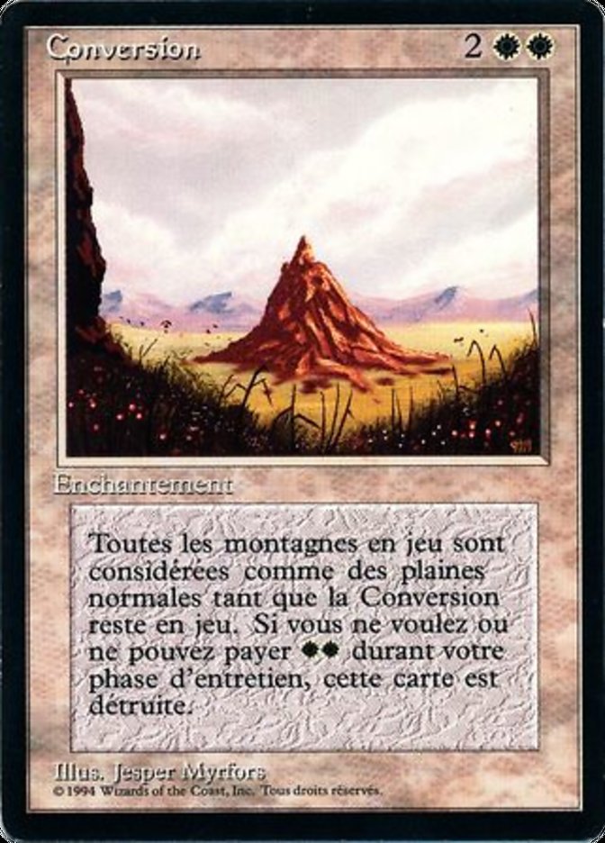Conversion [Foreign Black Border] | Rock City Comics