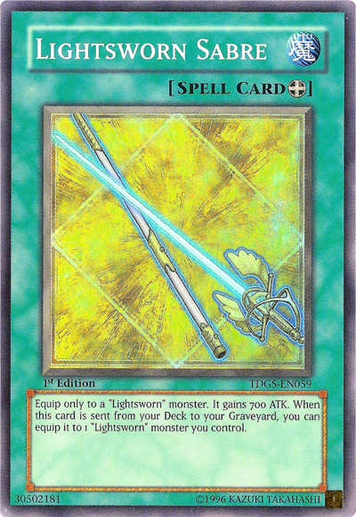 Lightsworn Sabre [TDGS-EN059] Super Rare | Rock City Comics