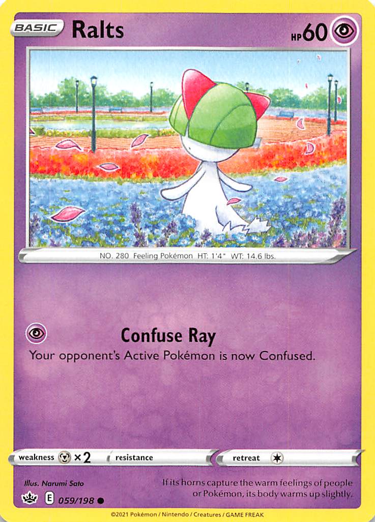 Ralts (059/198) [Sword & Shield: Chilling Reign] | Rock City Comics