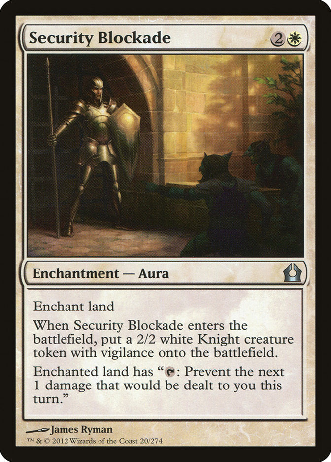 Security Blockade [Return to Ravnica] | Rock City Comics