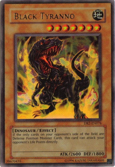 Black Tyranno [DR2-EN076] Ultra Rare | Rock City Comics