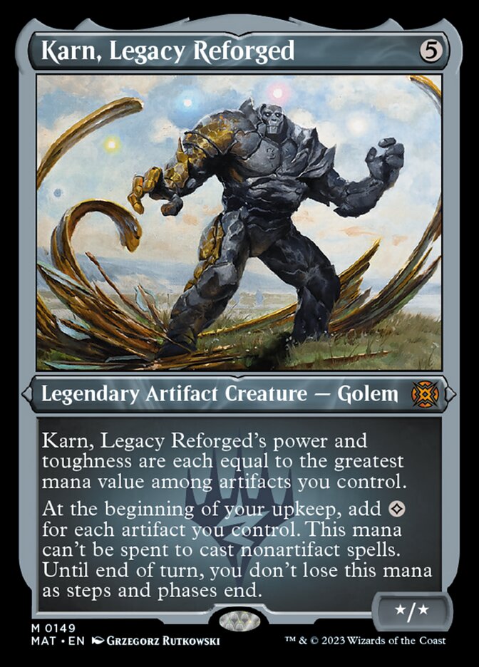 Karn, Legacy Reforged (Foil Etched) [March of the Machine: The Aftermath] | Rock City Comics