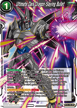 Ultimate Dark Dragon-Slaying Bullet (BT14-140) [Cross Spirits] | Rock City Comics