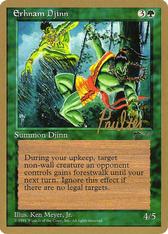 Erhnam Djinn (Preston Poulter) [Pro Tour Collector Set] | Rock City Comics