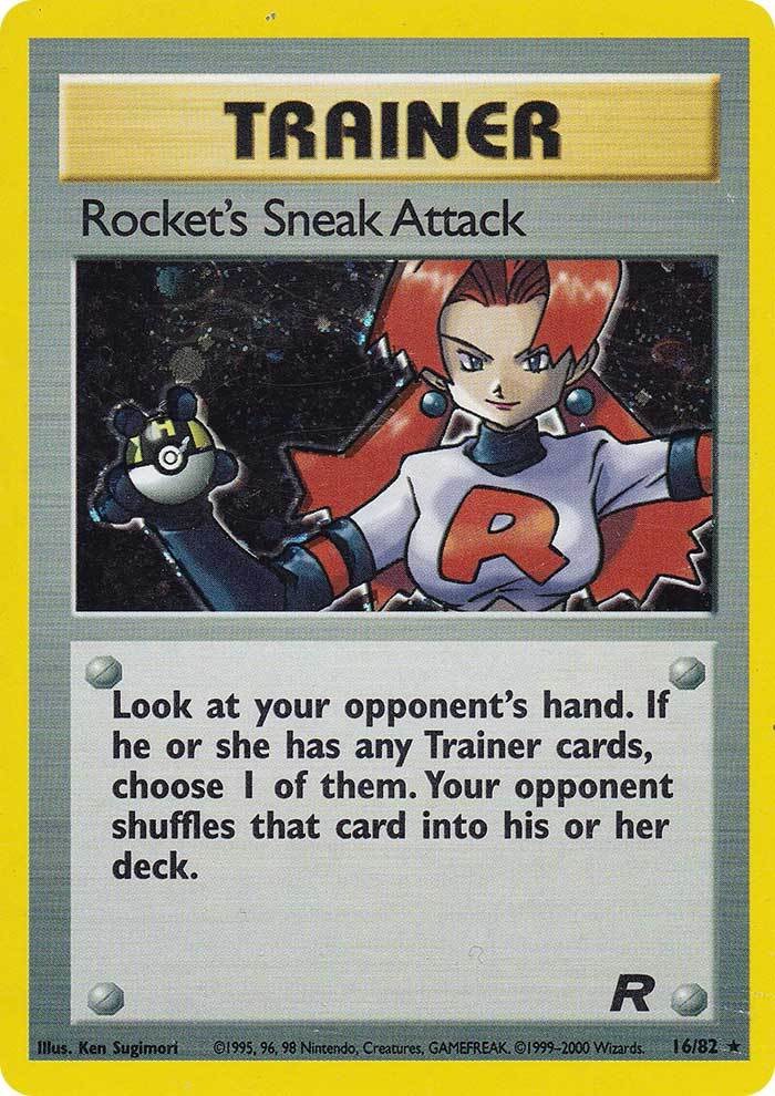 Rocket's Sneak Attack (16/82) [Team Rocket Unlimited] | Rock City Comics