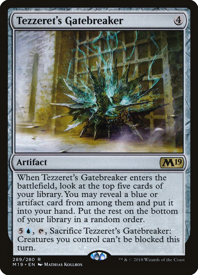 Tezzeret's Gatebreaker [Core Set 2019] | Rock City Comics