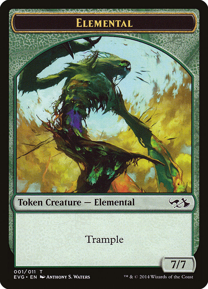 Elemental Token (Elves vs. Goblins) [Duel Decks Anthology Tokens] | Rock City Comics