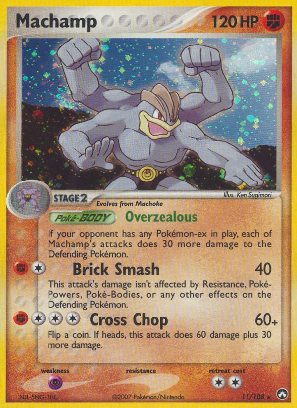 Machamp (11/108) [EX: Power Keepers] | Rock City Comics