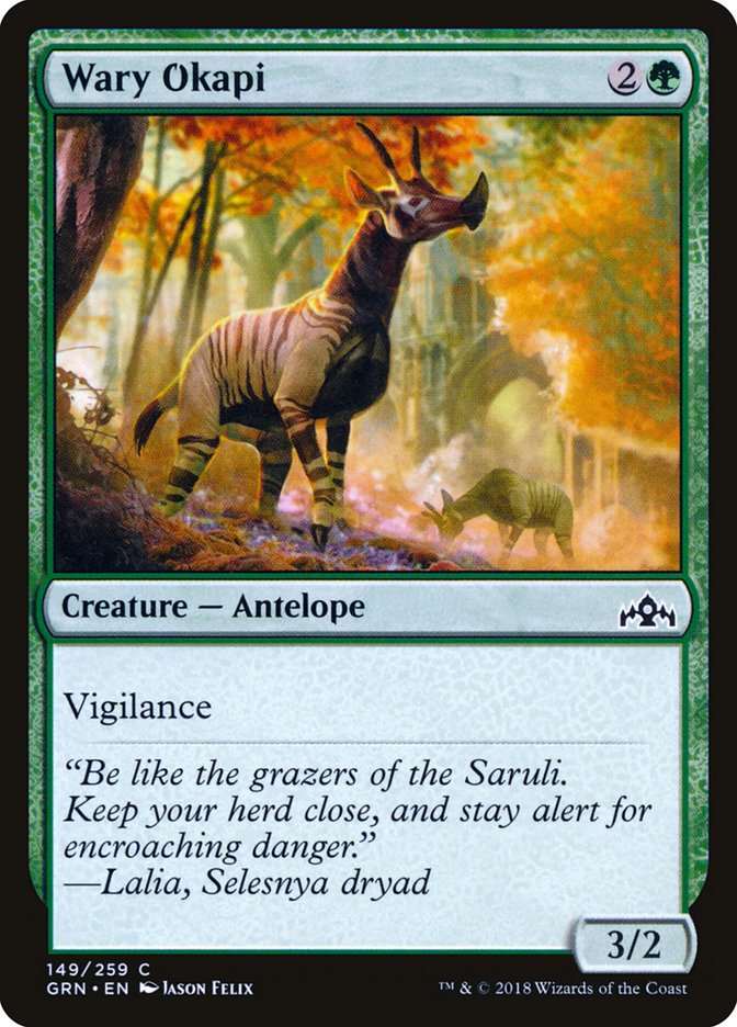 Wary Okapi [Guilds of Ravnica] | Rock City Comics