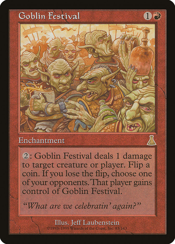 Goblin Festival [Urza's Destiny] | Rock City Comics