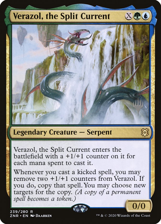 Verazol, the Split Current (Promo Pack) [Zendikar Rising Promos] | Rock City Comics