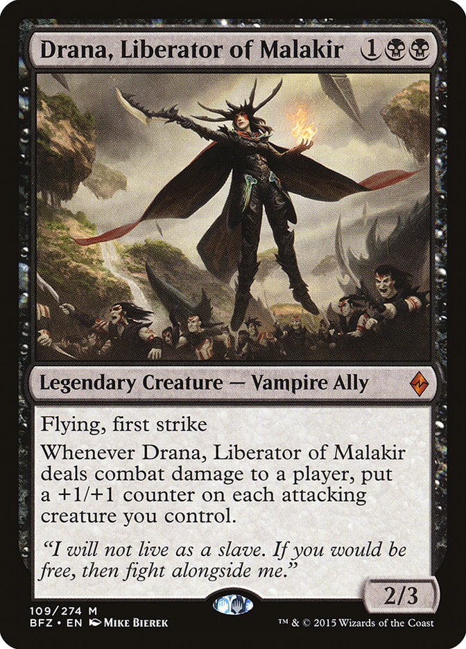 Drana, Liberator of Malakir [Battle for Zendikar] | Rock City Comics