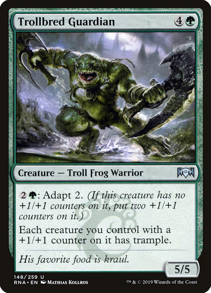 Trollbred Guardian [Ravnica Allegiance] | Rock City Comics