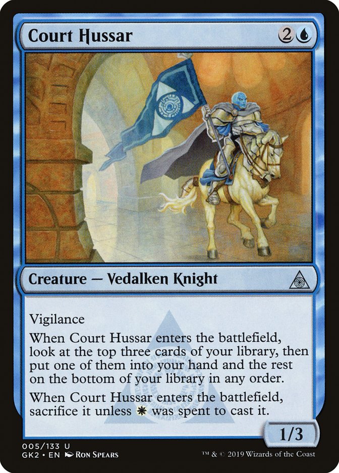 Court Hussar [Ravnica Allegiance Guild Kit] | Rock City Comics