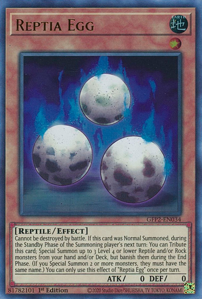 Reptia Egg [GFP2-EN034] Ultra Rare | Rock City Comics