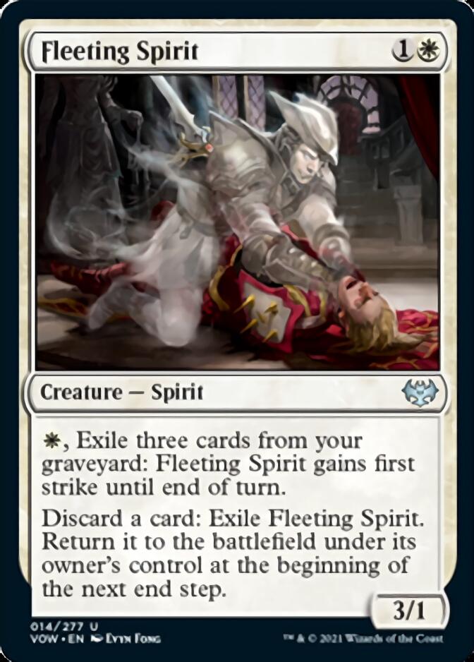 Fleeting Spirit [Innistrad: Crimson Vow] | Rock City Comics