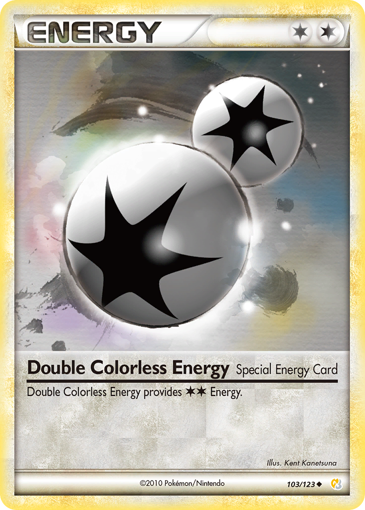 Double Colorless Energy (103/123) [HeartGold & SoulSilver: Base Set] | Rock City Comics