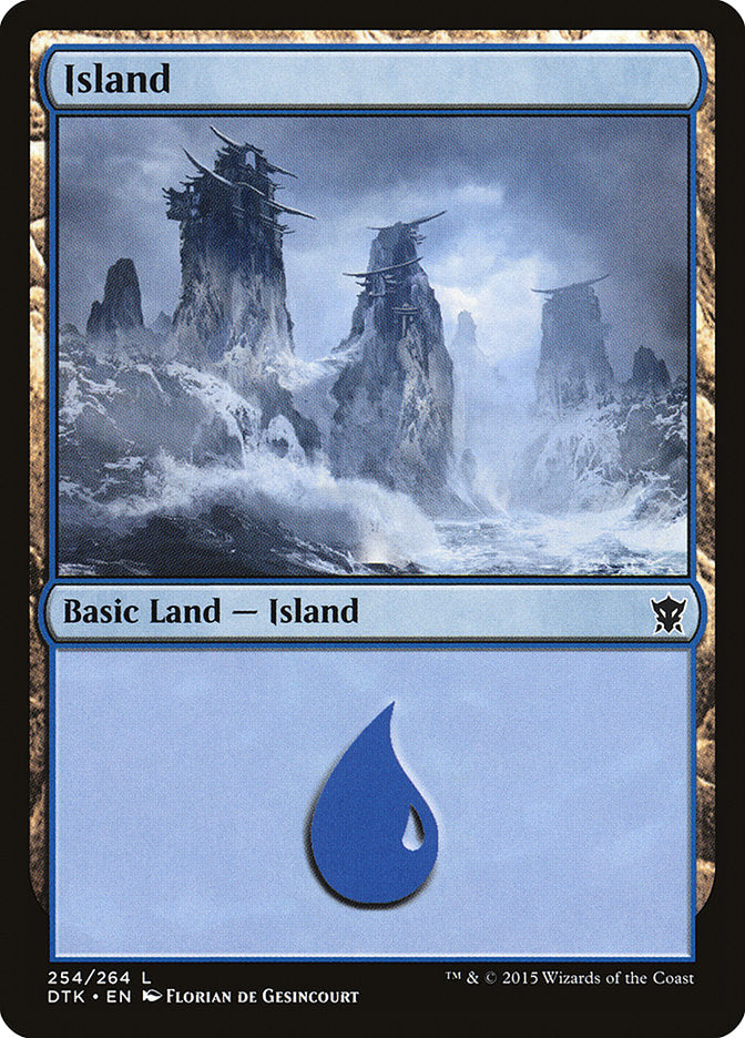 Island (254) [Dragons of Tarkir] | Rock City Comics