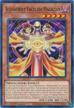 Illusionist Faceless Magician [LDS1-EN046] Common | Rock City Comics