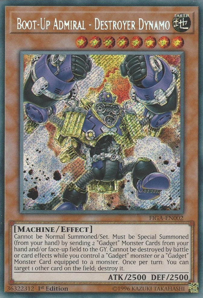 Boot-Up Admiral - Destroyer Dynamo [FIGA-EN002] Secret Rare | Rock City Comics