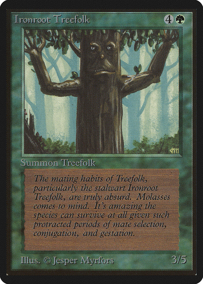 Ironroot Treefolk [Limited Edition Beta] | Rock City Comics