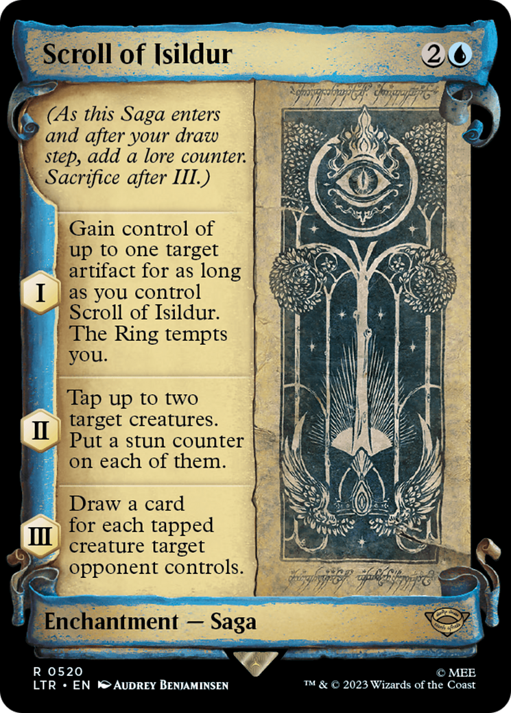 Scroll of Isildur [The Lord of the Rings: Tales of Middle-Earth Showcase Scrolls] | Rock City Comics