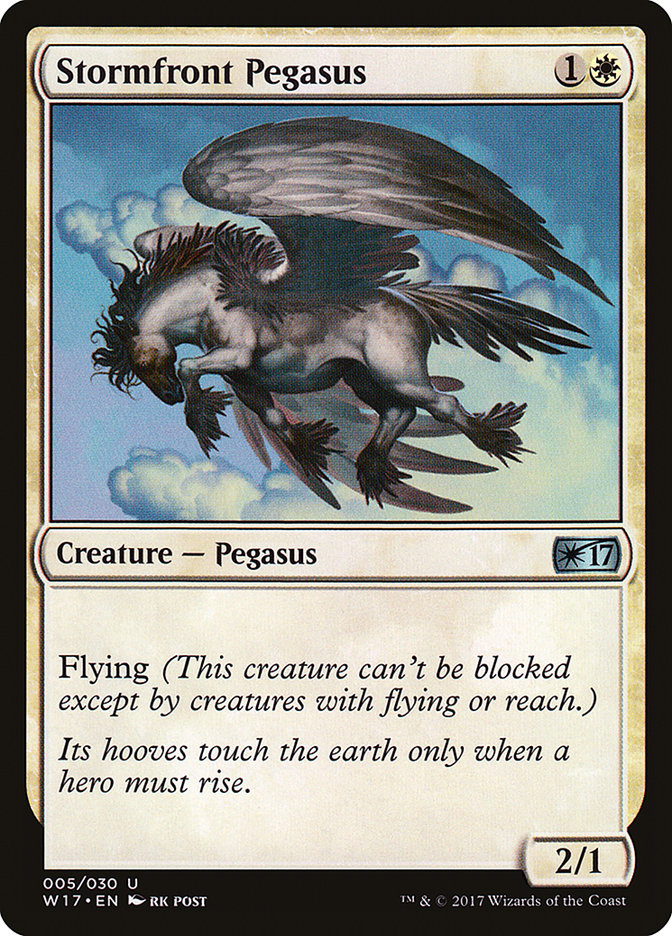 Stormfront Pegasus [Welcome Deck 2017] | Rock City Comics