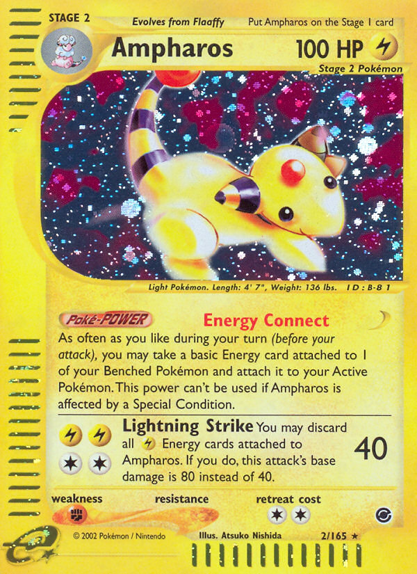 Ampharos (2/165) [Expedition: Base Set] | Rock City Comics