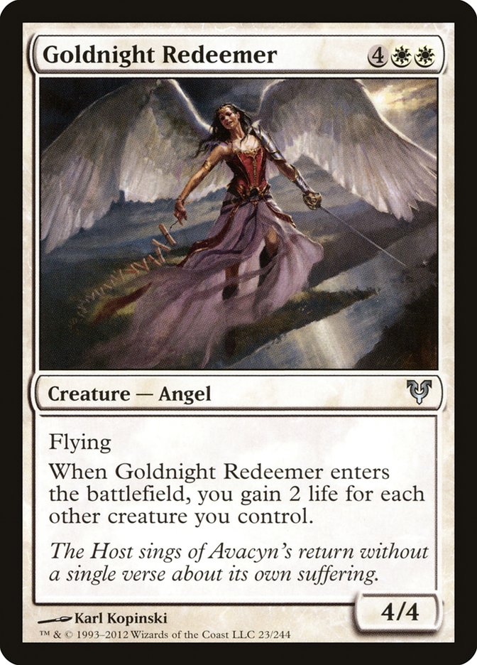 Goldnight Redeemer [Avacyn Restored] | Rock City Comics