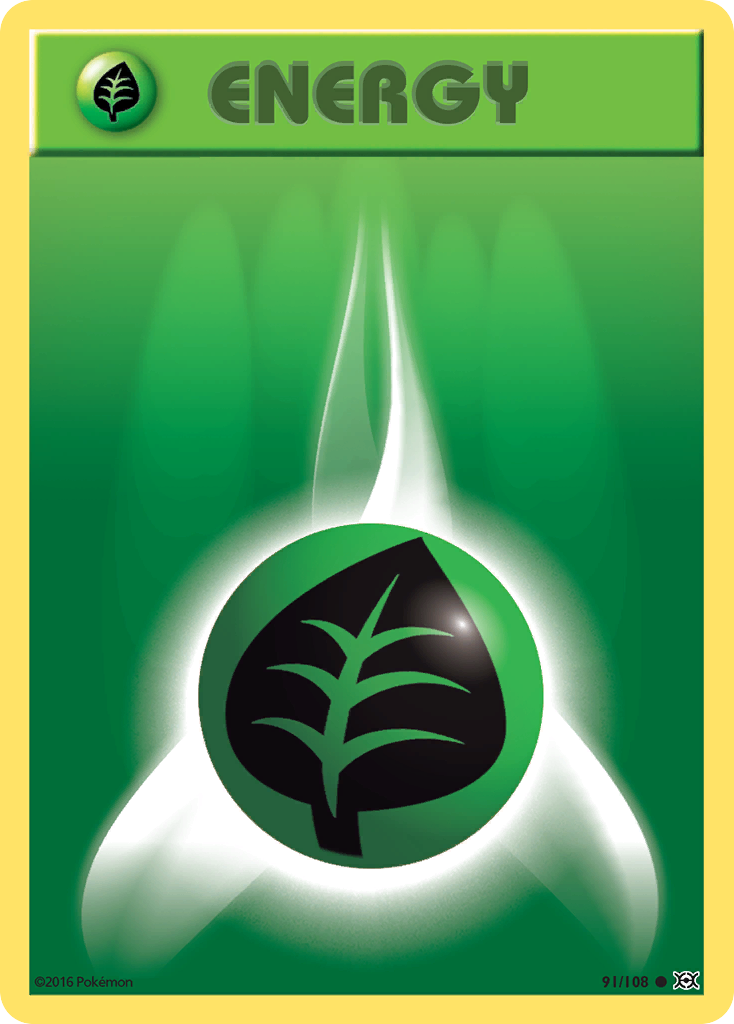 Grass Energy (91/108) [XY: Evolutions] | Rock City Comics