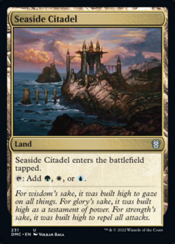 Seaside Citadel [Dominaria United Commander] | Rock City Comics