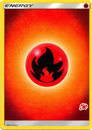 Fire Energy (Charizard Stamp #8) [Battle Academy 2020] | Rock City Comics