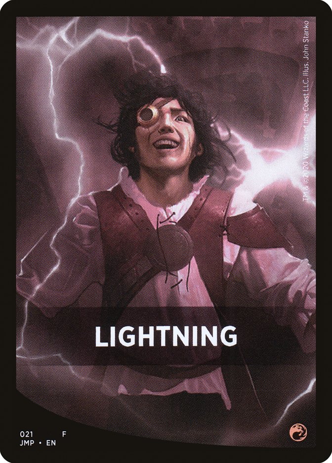 Lightning Theme Card [Jumpstart Front Cards] | Rock City Comics