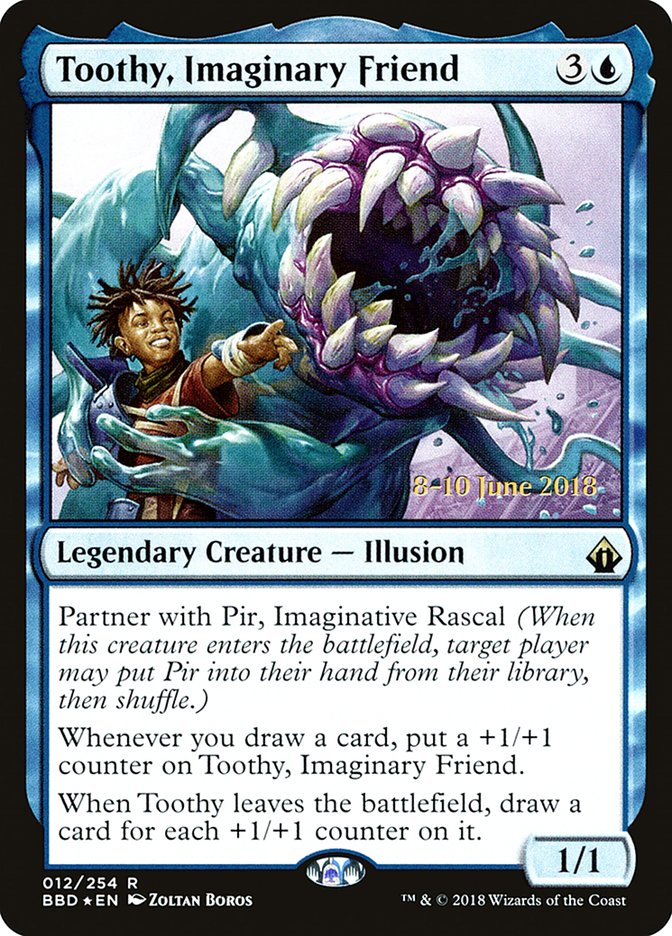 Toothy, Imaginary Friend  [Battlebond Prerelease Promos] | Rock City Comics