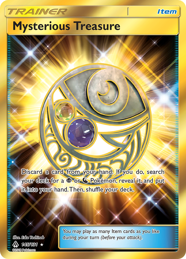 Mysterious Treasure (145/131) [Sun & Moon: Forbidden Light] | Rock City Comics