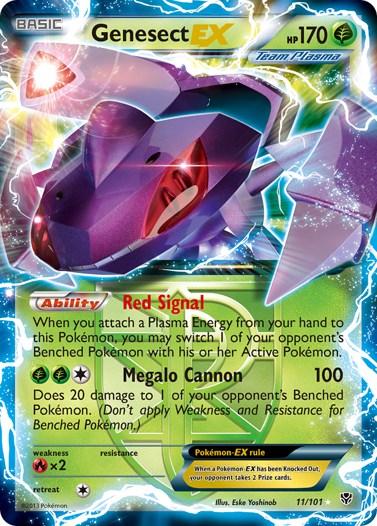 Genesect EX (11/101) [Black & White: Plasma Blast] | Rock City Comics