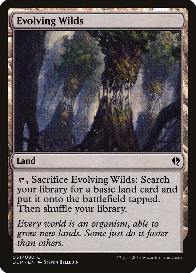 Evolving Wilds [Duel Decks: Zendikar vs. Eldrazi] | Rock City Comics