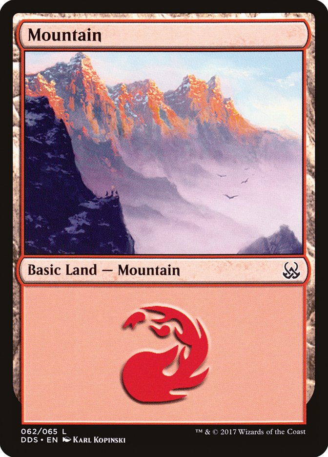 Mountain (62) [Duel Decks: Mind vs. Might] | Rock City Comics