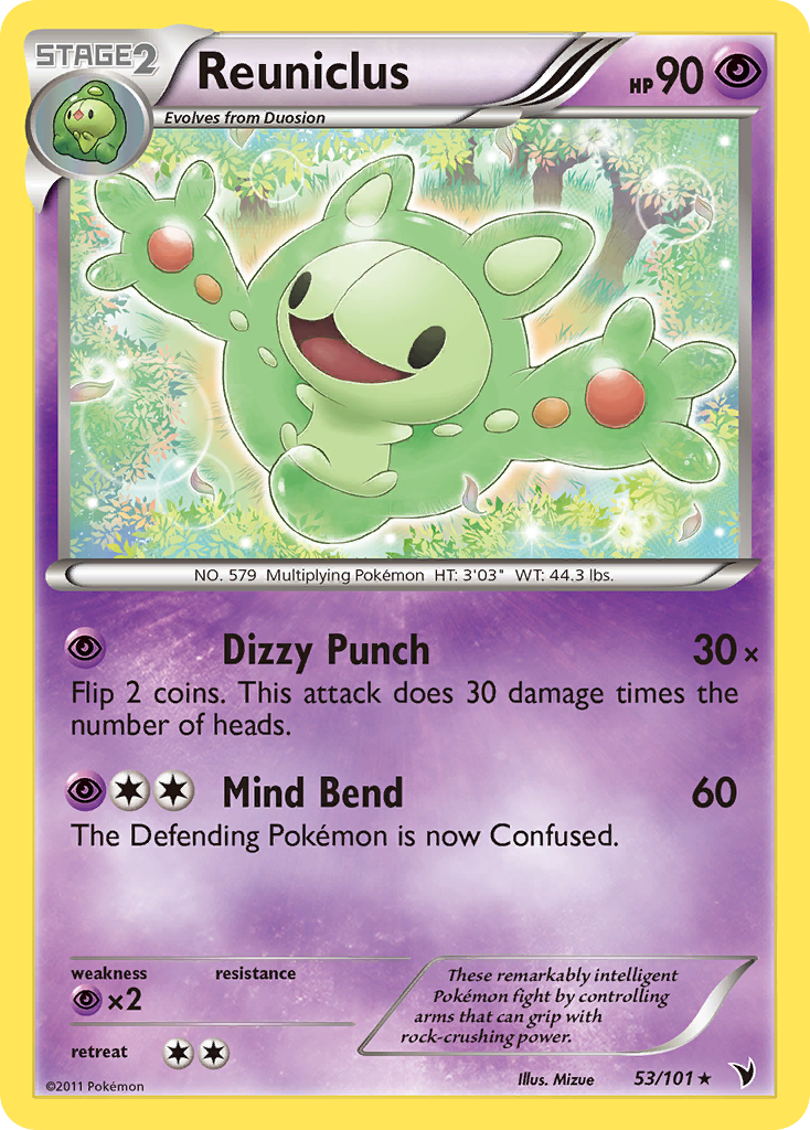 Reuniclus (53/101) [Black & White: Noble Victories] | Rock City Comics