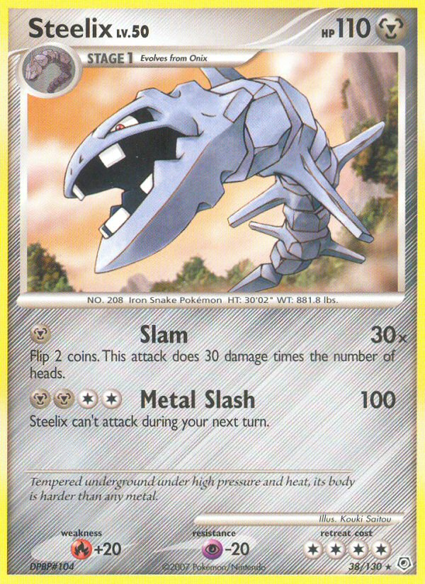 Steelix (38/130) [Diamond & Pearl: Base Set] | Rock City Comics